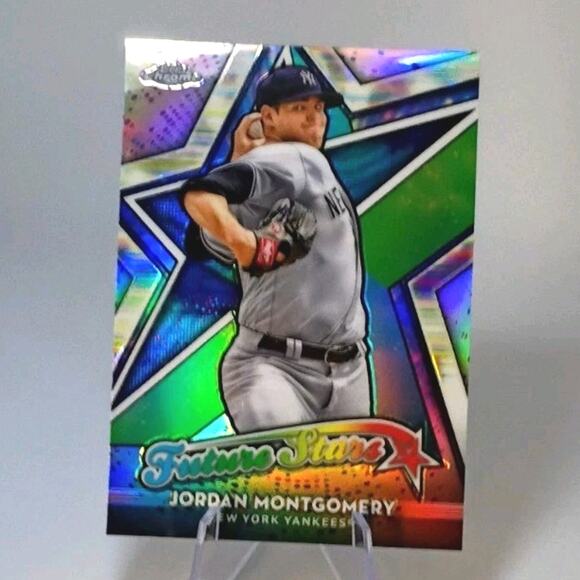 2018 Topps Chrome Future Stars REFRACTOR - Jordan Montgomery New York #FS-7 - Picture 4 of 6